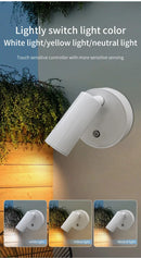 Arandela LED Magnética Recarregável com Luz Ajustável