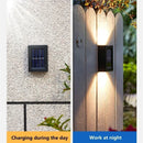 Arandela Solar LED Externa Bidirecional