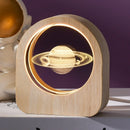 Decoração artesanal de vidro cristal 3d, sistema solar gravado a laser, astronom