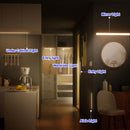 Barra LED Recarregável com Sensor de Movimento