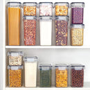 Conjunto de 200/1400/2000/12800 ml: 15 potes herméticos para armazenamento