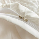 Conjunto de cama de renda coreana seersucker