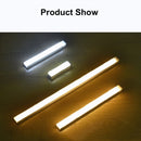 Barra LED Recarregável com Sensor de Movimento