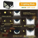 Luz Solar de Parede com 100 LEDs, Com sensor de presença