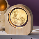 Decoração artesanal de vidro cristal 3d, sistema solar gravado a laser, astronom
