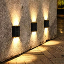 Arandela Solar LED Externa Bidirecional