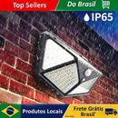 Luz Solar de Parede com 100 LEDs, Com sensor de presença