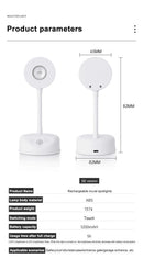 Luz noturna com sensor de movimento, sem fio, usb, led para cozinha, quarto, mur