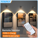 Luz noturna com sensor de movimento, sem fio, usb, led para cozinha, quarto, mur