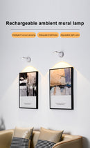 Luz noturna com sensor de movimento, sem fio, usb, led para cozinha, quarto, mur