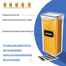 Conjunto de 200/1400/2000/12800 ml: 15 potes herméticos para armazenamento