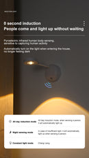 Luz noturna com sensor de movimento, sem fio, usb, led para cozinha, quarto, mur