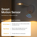 Luz noturna com sensor de movimento, sem fio, usb, led para cozinha, quarto, mur