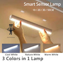 Barra LED Recarregável com Sensor de Movimento