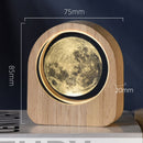 Decoração artesanal de vidro cristal 3d, sistema solar gravado a laser, astronom