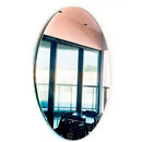Espelho Adesivo de Parede Sala Decoração do Quarto Banheiro 60cm Vidro